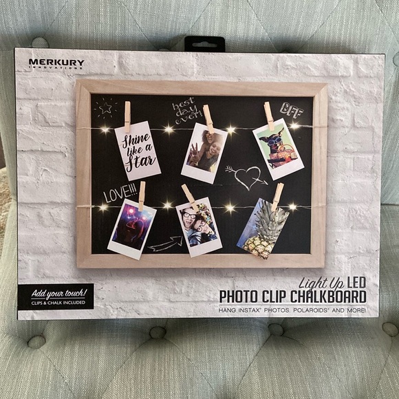 Mercury Innovations Other - Photo Clip Chalkboard. New-in-box/Never opened.